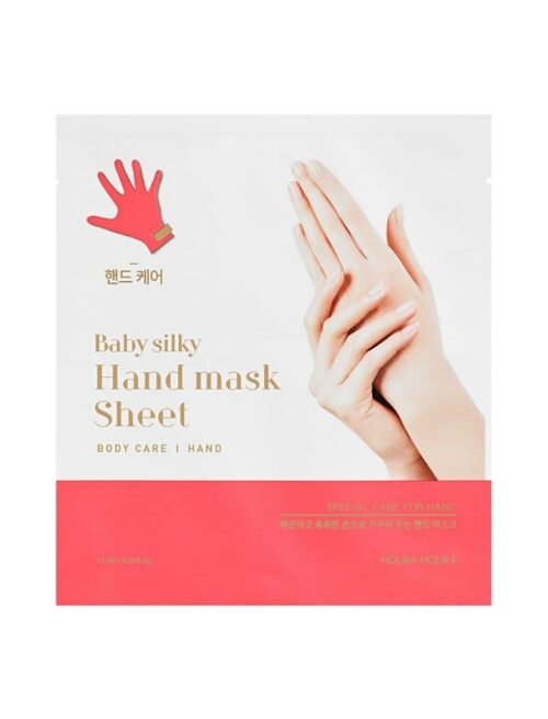 holika holika baby silky hand mask sheet