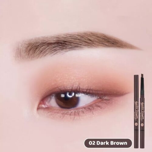 holika holika Wonder Drawing 24hr Auto Eyebrow 02 Dark Brown