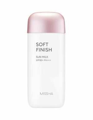 missha all around safe block soft finish sun milk