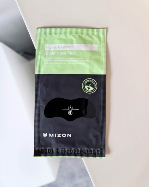 mizon pore fresh clear nose pack