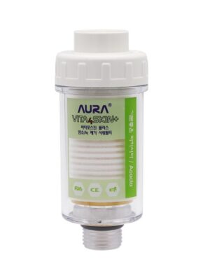 Aura Vita4Skin+ shower filter Acacia