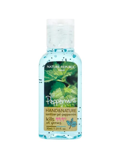 nature republic hand cleansing gel peppermint