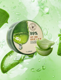 the SAEM Jeju Fresh Aloe Soothing Gel 99%