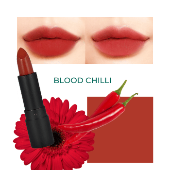 Mizon Velvet Matte Lipstick blood chilli