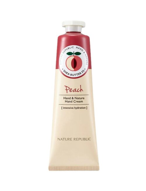 Nature Republic Hand & Nature Peach Hand Cream