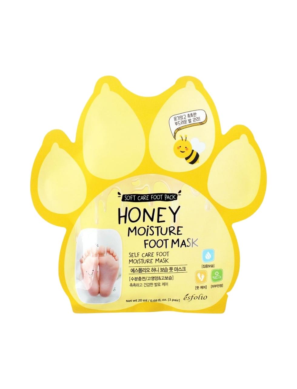 Esfolio Honey Moisture Foot Mask