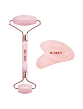 Mizon Facial Massage Roller And Gua Sha Set