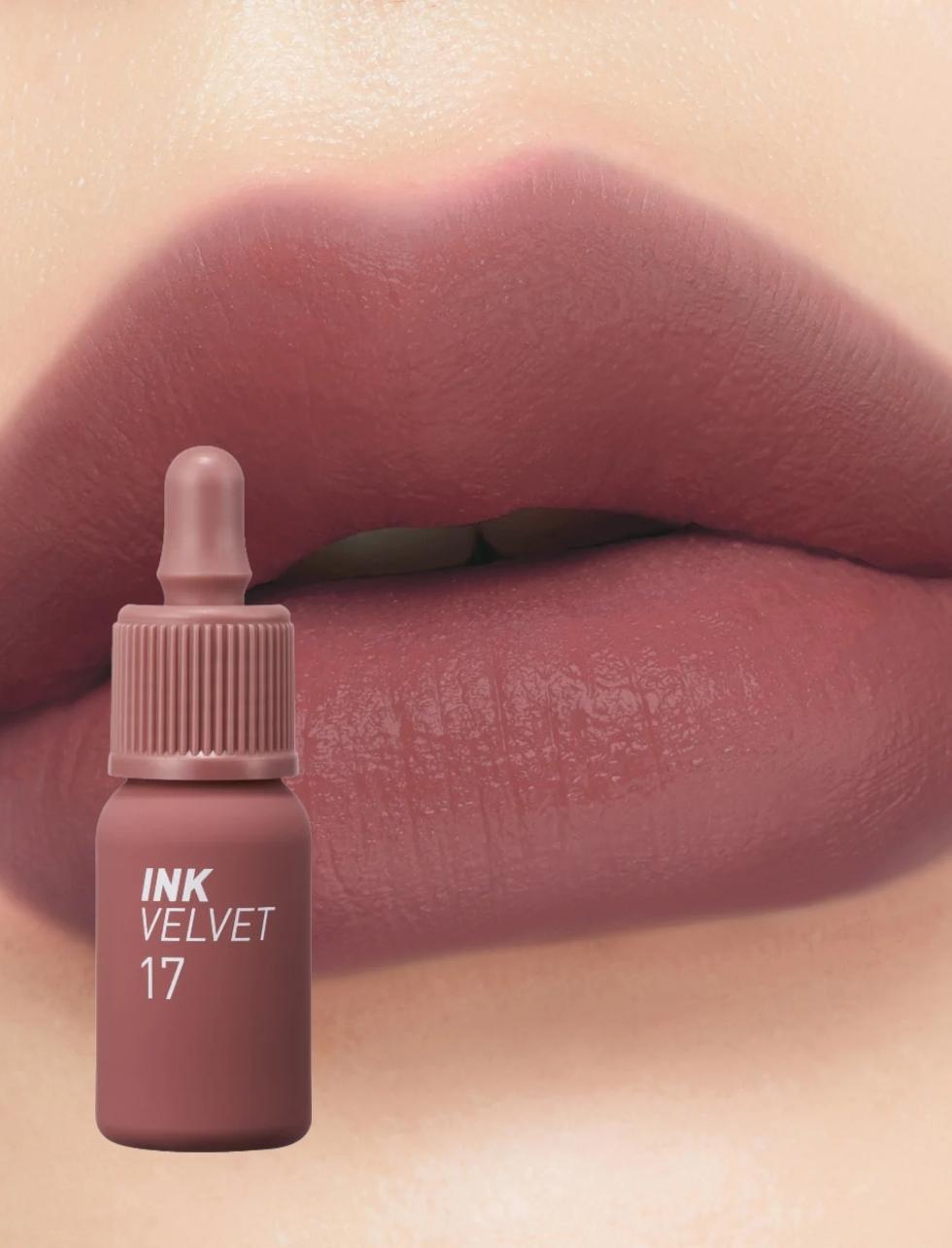 Peripera Ink Velvet Tint 17 rosy nude