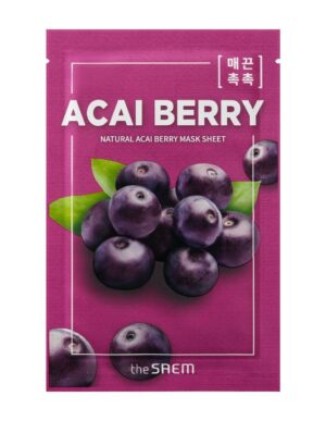 the SAEM Natural Acai Berry Mask Sheet