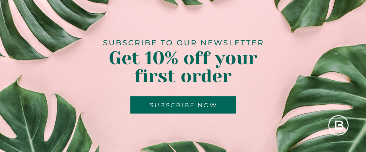 subscribe to our newsletter to get 10% off your 1st order