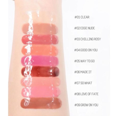 Peripera Ink Glasting Lip Gloss swatches