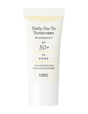 Purito Daily Go-To Sunscreen SPF 50+ PA++++ travel size mini