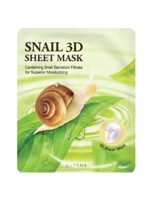 Missha Snail 3D Sheet Mask