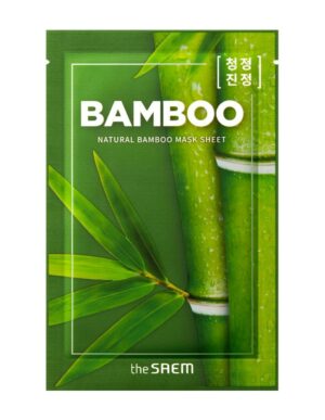 the SAEM Natural Bamboo Mask Sheet