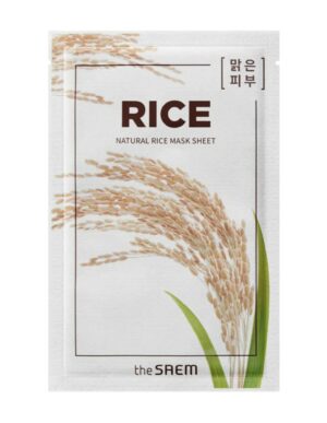 the SAEM Natural Rice Mask Sheet