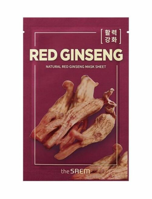 the saem red ginseng sheet mask