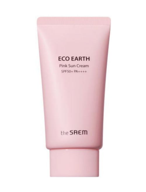 the SAEM Eco Earth Pink Sun Cream tuotekuva