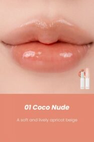 romand glasting melting balm 01 coco nude