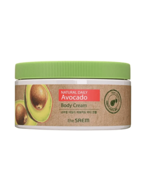 the SAEM Natural Daily Avocado Body Cream