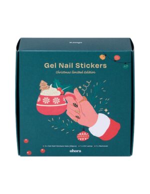 Ohora Semi Cured Gel Nail Strips Christmas Set