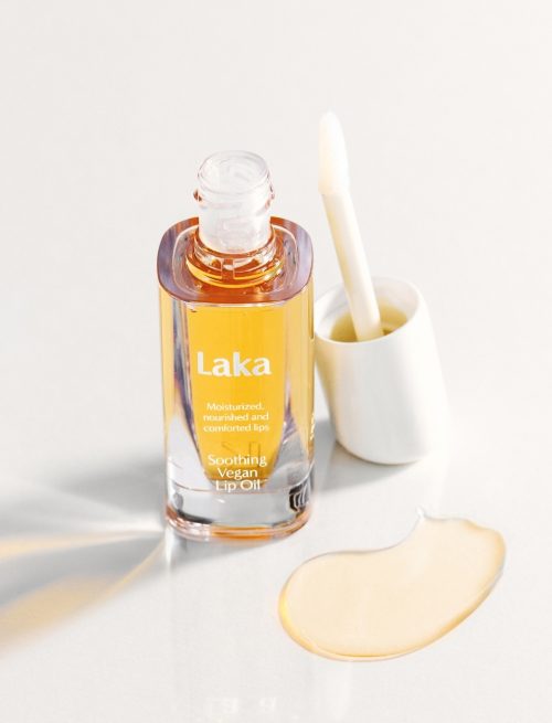 Laka Soothing Vegan Lip Oil nourishing yellow