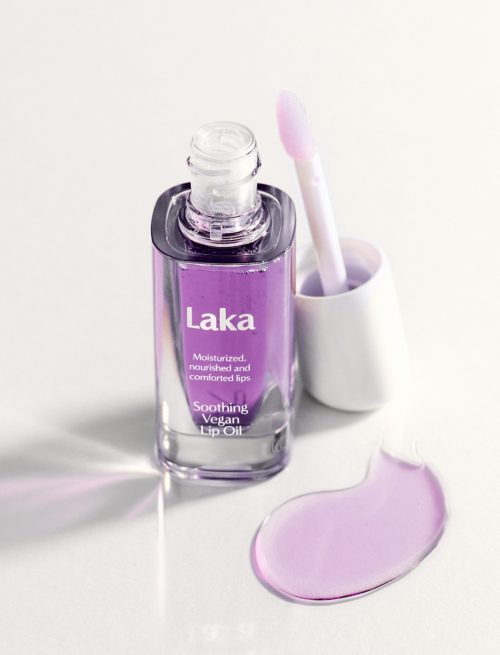 Laka Soothing Vegan Lip Oil calming purple