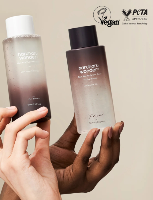 Haruharu Wonder | Black Rice Hyaluronic Toner Free of Alcohol Fragrance 150ml - Image 2