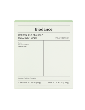 Biodance | Refreshing Sea Kelp Real Deep Mask 4kpl
