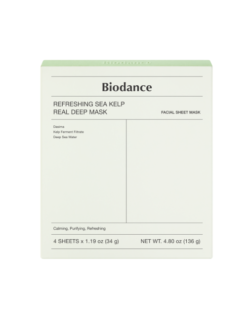 Biodance | Refreshing Sea Kelp Real Deep Mask 4kpl