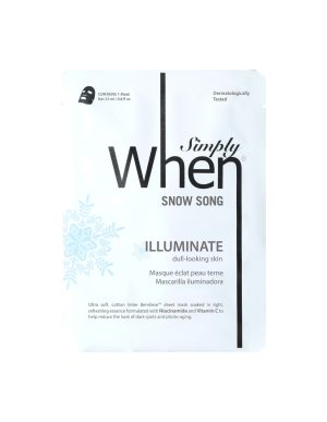 Simply When Snow Song Mask kirkastava naamio