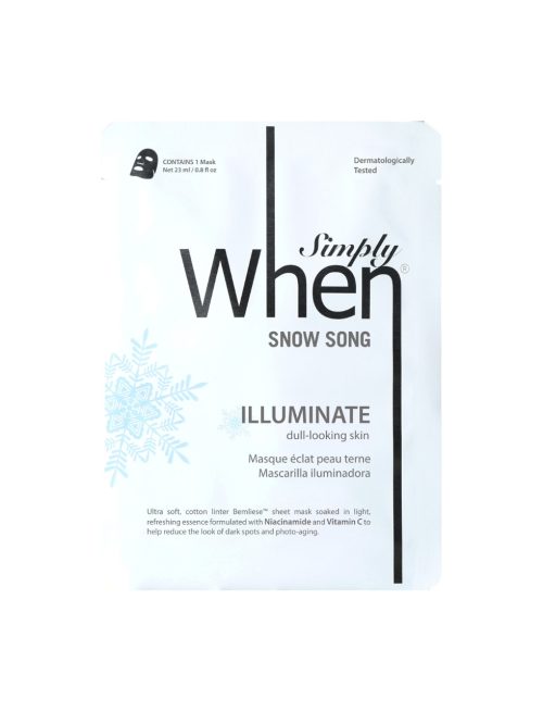 Simply When Snow Song Mask kirkastava naamio