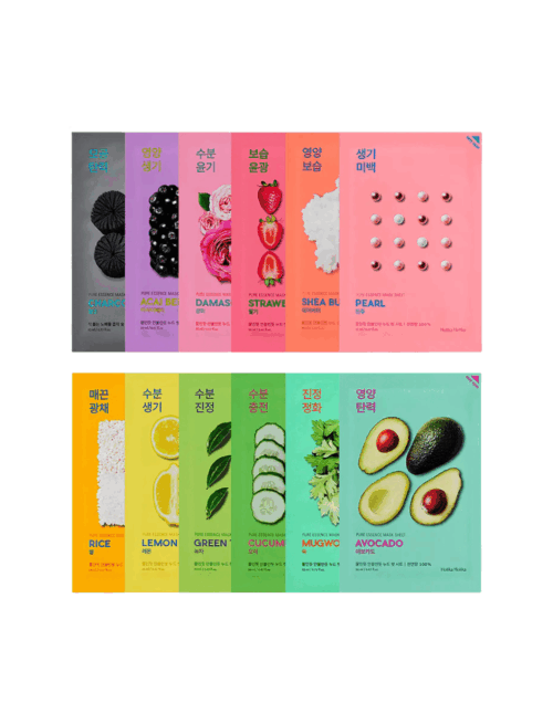 Holika Holika | Pure Essence Mask Sheet Set 12 Combo Pack - Image 2