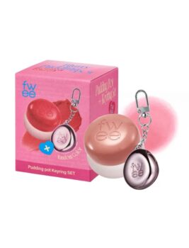 fwee | Lip & Cheek Blurry Pudding Pot + Pendant Keyring