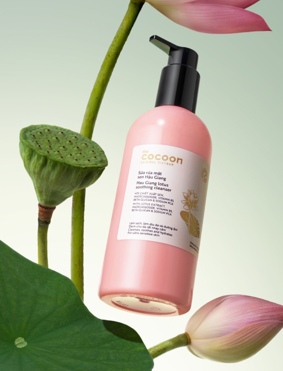 Cocoon | Hau Giang Lotus Soothing Cleanser - Image 3