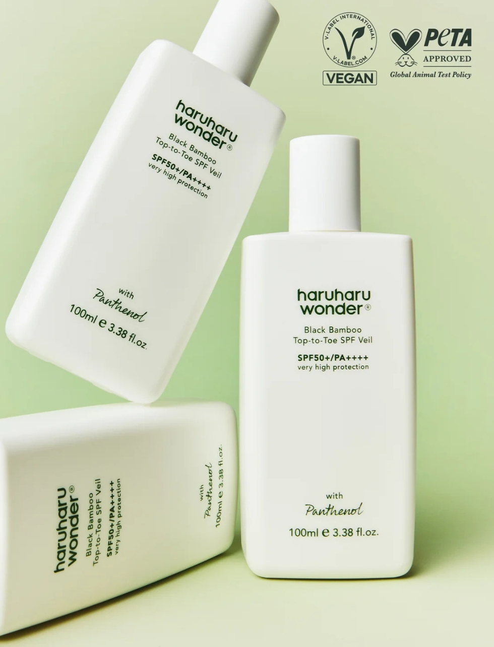 Haruharu Wonder | Black Bamboo Top-to-Toe SPF Veil SPF50+ PA++++ - Image 4