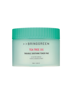 BRINGGREEN | Tea Tree Cica Trouble Soothing Toner Pad