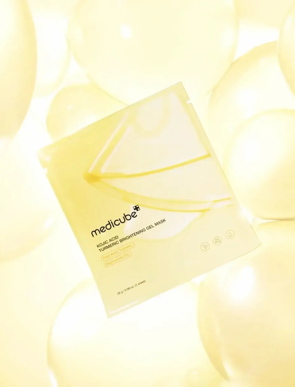 Medicube | Kojic Acid Turmeric Brightening Gel Mask Set - Image 4