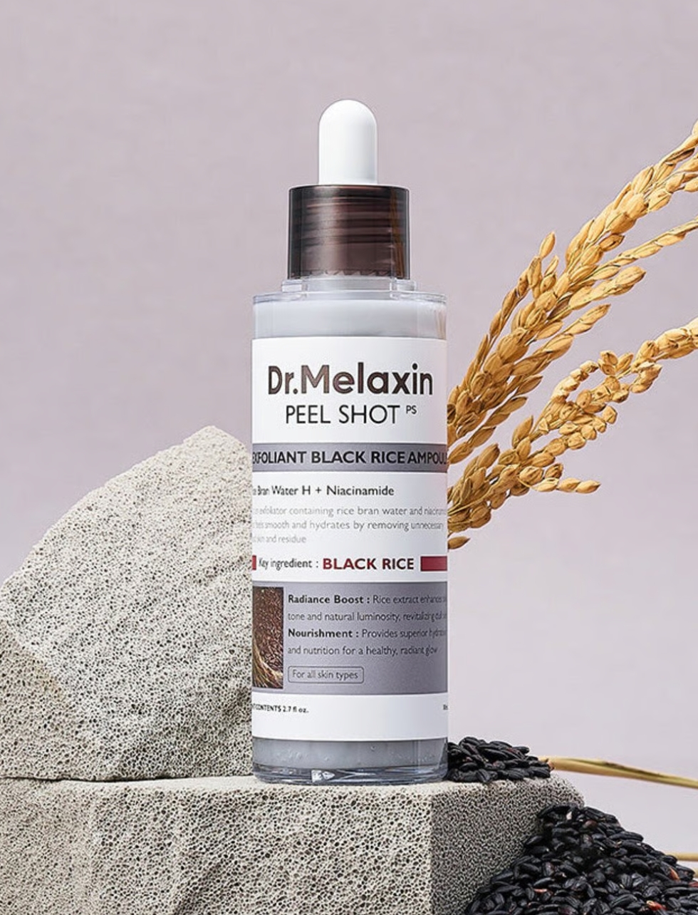 Dr.Melaxin | Peel Shot Exfoliating Black Rice Ampoule - Image 2