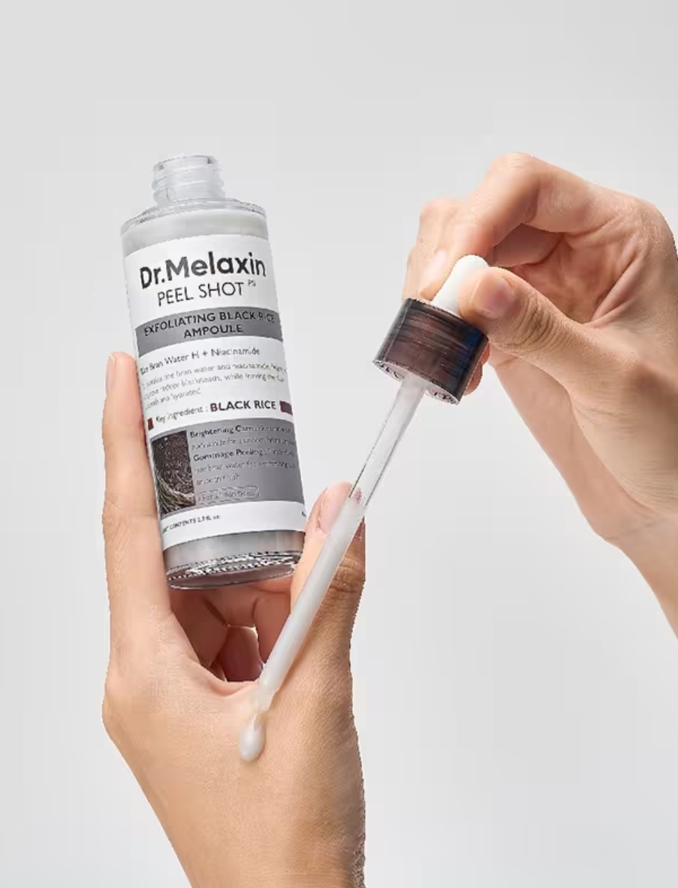 Dr.Melaxin | Peel Shot Exfoliating Black Rice Ampoule - Image 3