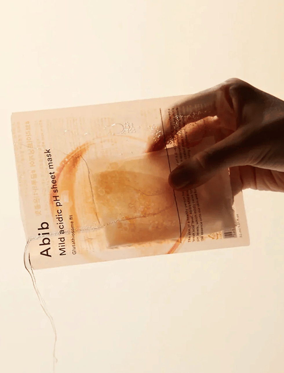 Abib | Mild Acidic pH Sheet Mask Glutathiosome Fit - Image 4