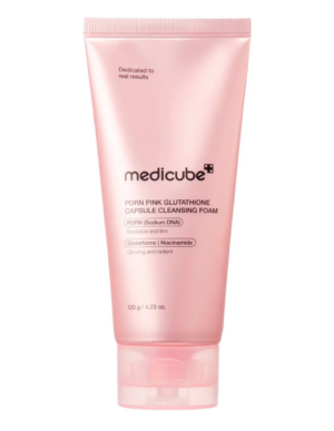 Medicube | PDRN Pink Glutathione Capsule Cleansing Foam