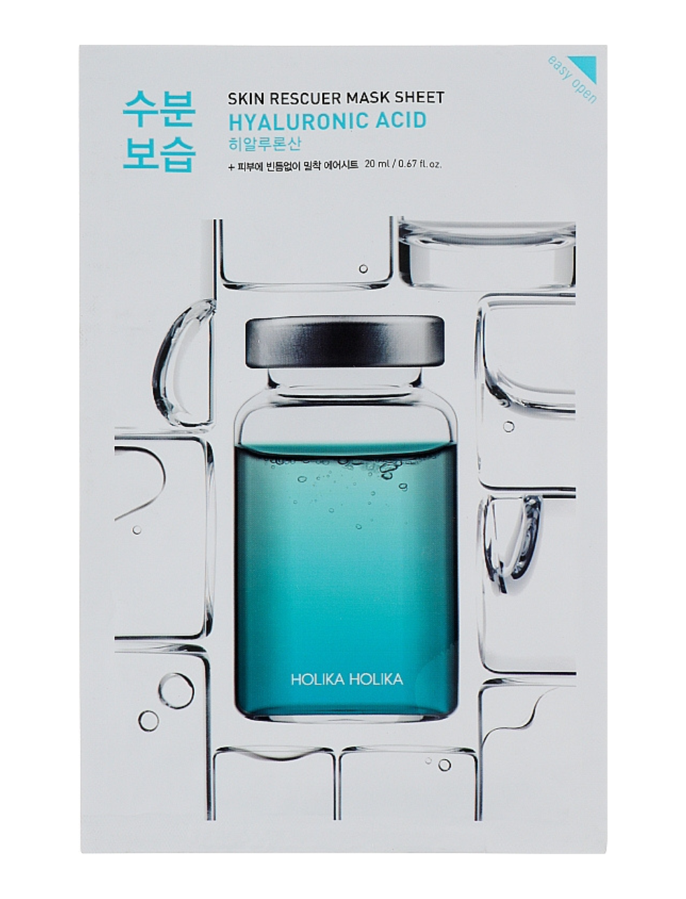 Holika Holika | Skin Rescuer Mask Sheet - Hyaluronic Acid