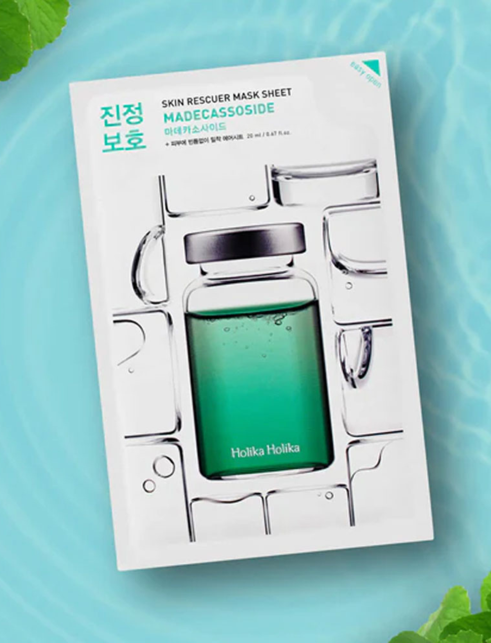 Holika Holika | Skin Rescuer Mask Sheet - Madecassoside - Image 2