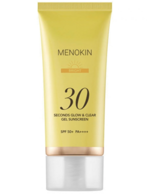 MENOKIN | 30 Seconds Glow & Clear Gel Sunscreen - Bright