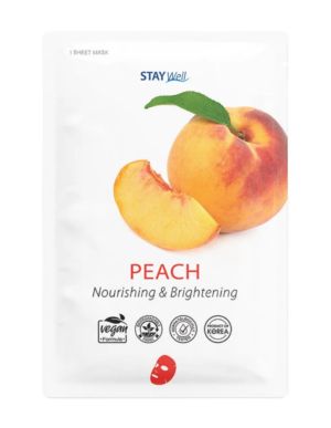 STAY Well | Vegan Sheet Mask - Peach