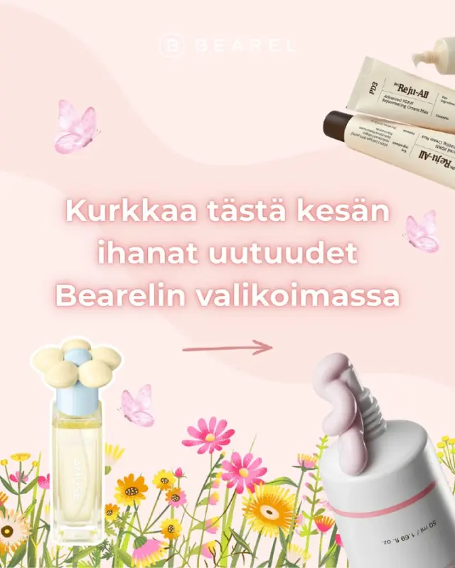 Kesäisiä uutuuksia on saapunut Bearelin verkkokauppaan ja myymälään! 😍
Huomasitko jo nämä? 💚

#bearel #ihonhoito #uutuudet #kbeauty