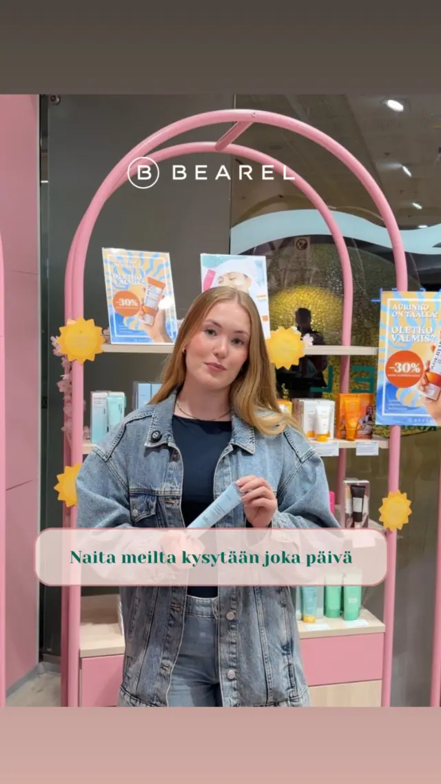 Näitä kysymyksiä asiakkaamme kysyvät meiltä usein 💬

Katso video loppuun ja löydä vastaukset 🩷

Muista, että voit aina kysyä meiltä apua – autamme mielellämme löytämään sopivat tuotteet!🥰 

Tervetuloa Bearelille! 

#bearel #ihonhoito #kamppi #kbeautykamppi