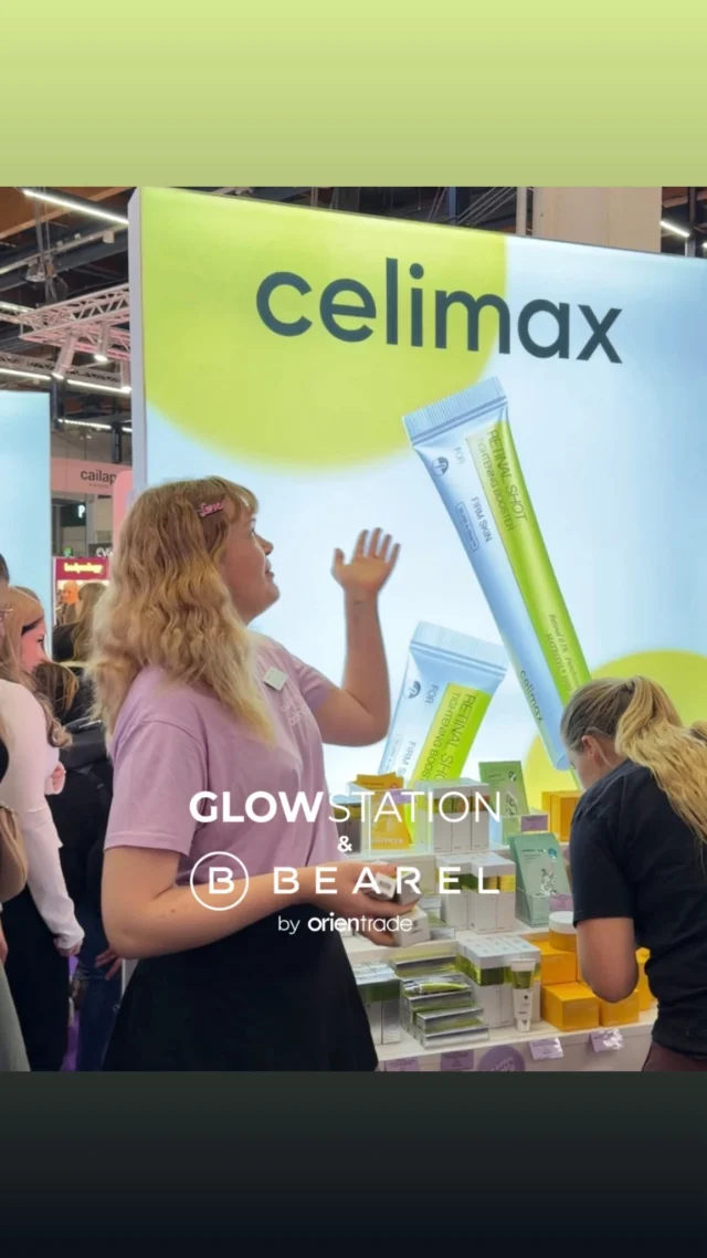 Esittelyssä Celimax! ✨

Celimaxin viraalituotteita löytyy meidän messupisteeltämme -30% tarjoushintaan! Tule tutustumaan ja testaamaan tuotteita. 

Tiimimme auttaa oikeiden tuotteiden valinnassa 🛍️

📍 GlowStationin & Bearelin yhteinen messupiste 6e50.

#ILoveMe2026 #Bearel #GlowStation #Celimax #Kbeauty